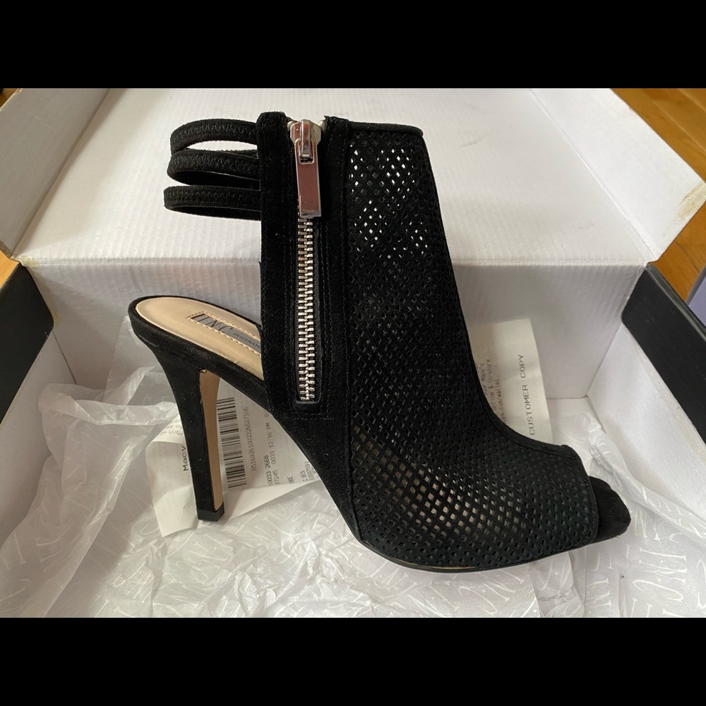 INC Kimmee Black Heels - NWT and Box (Size 7)